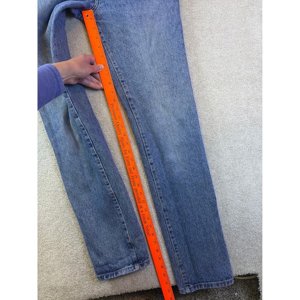 Vtg Guess Georges Marciano Jeans Mens 29 (Fits 27x34) Blue 90s USA Made Tapered - Picture 9 of 10